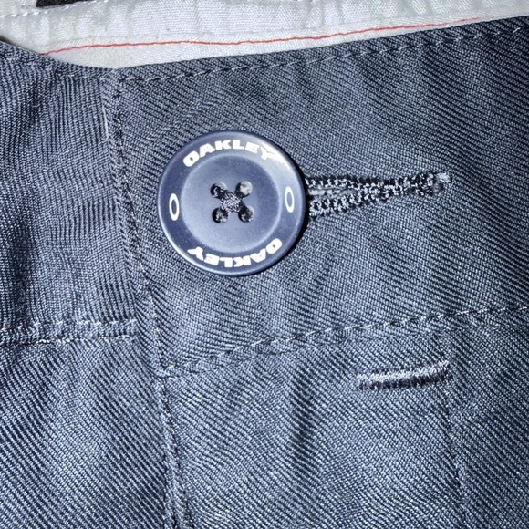 Oakley Pants Mens 32x32 Gray Golf Chino Performance Twill Casual 421865 - Picture 6 of 9